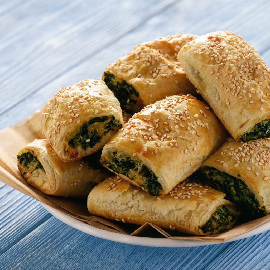 Image of Spinach and Ricotta Rolls